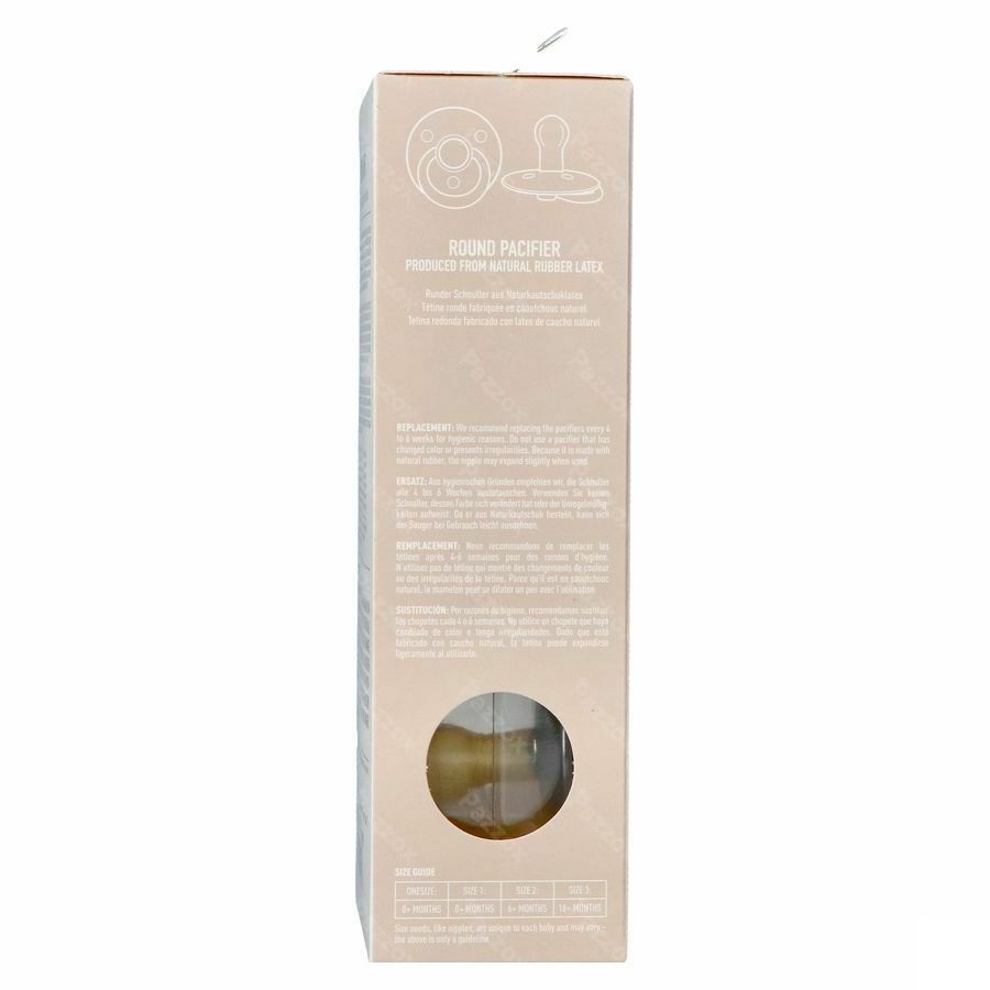 Bibs 1 Sucette Duo Liberty Garden Bobo Blue 2