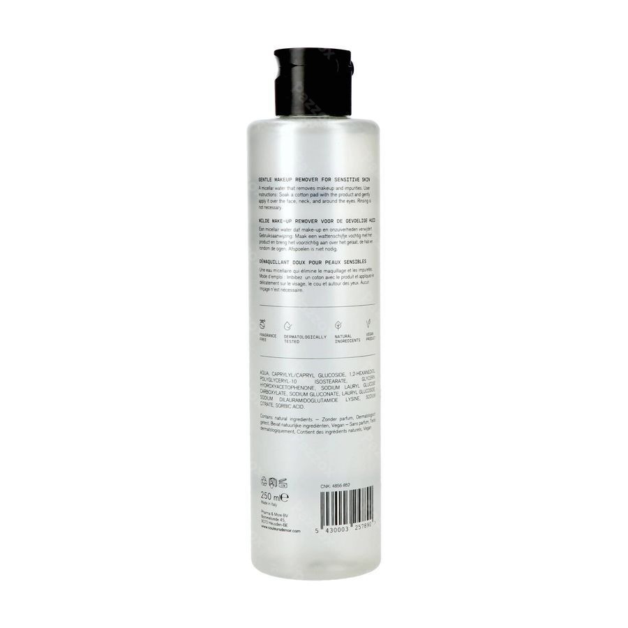 Couleurs De Noir Eau Micellaire Demaquillant 240ml