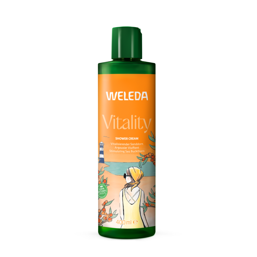 Weleda Vitality Creme Douche Argousier Fl 400ml