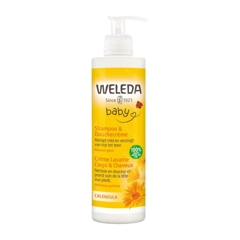 Weleda Calendula Shampooing & Creme Douche 400ml