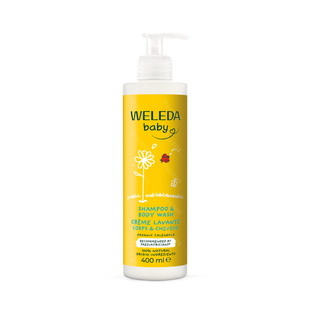 Weleda Crème Lavante Corps et Cheveux au Calendula 400ml