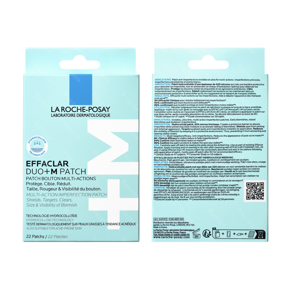 La Roche-Posay Effaclar Duo+M Patch - 22 Patches