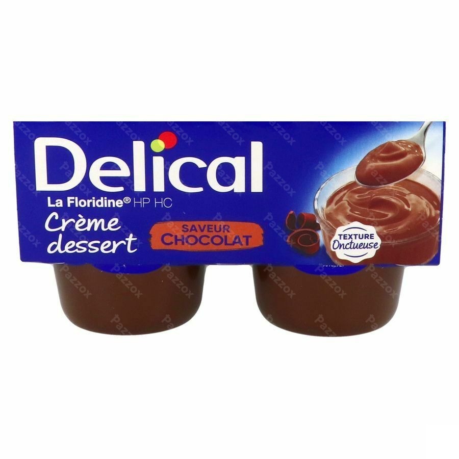 Delical Creme Dessert La Floridine Chocolat 4x200g