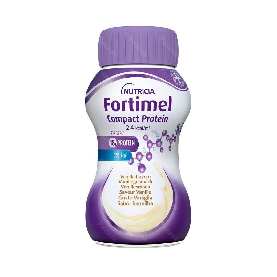 Fortimel Compact Protein 2.4kcal Vanille 4x125ml