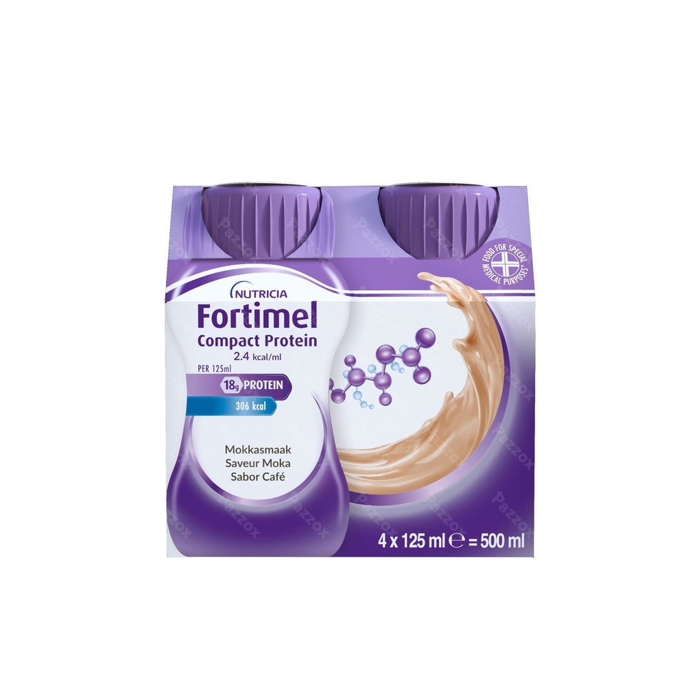 Fortimel Compact Protein 2.4 Kcal Mokka 4x125ml