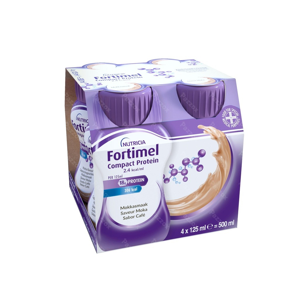 Fortimel Compact Protein 2.4 Kcal Mokka 4x125ml