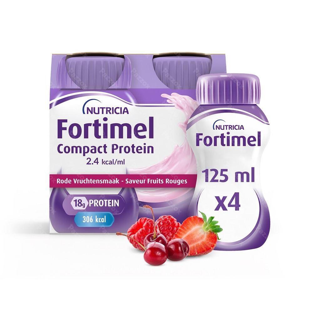 Fortimel Compact Protein 2.4 Kcal Berries 4x125ml