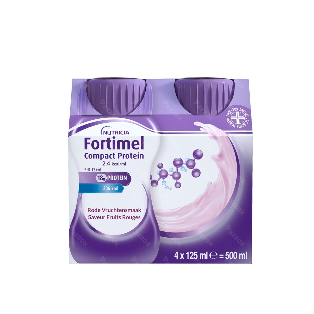 Fortimel Compact Protein 2.4 Kcal Berries 4x125ml