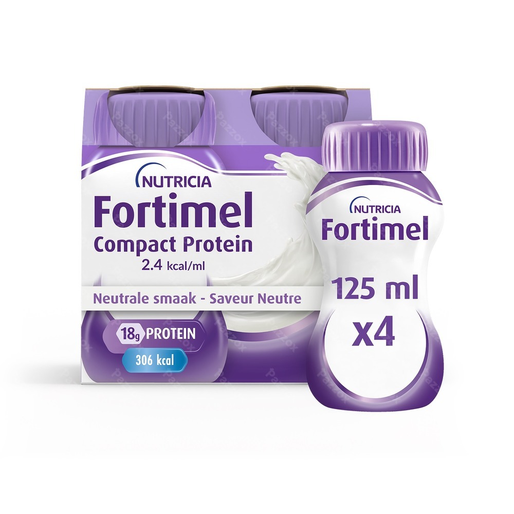 Fortimel Compact Protein 2.4kcal Neutre 4x125ml