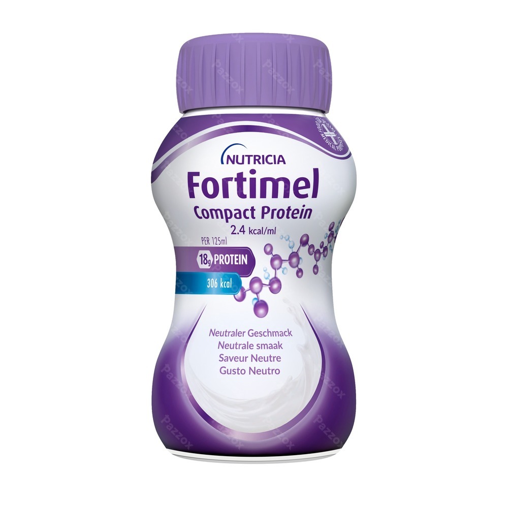 Fortimel Compact Protein 2.4kcal Neutre 4x125ml