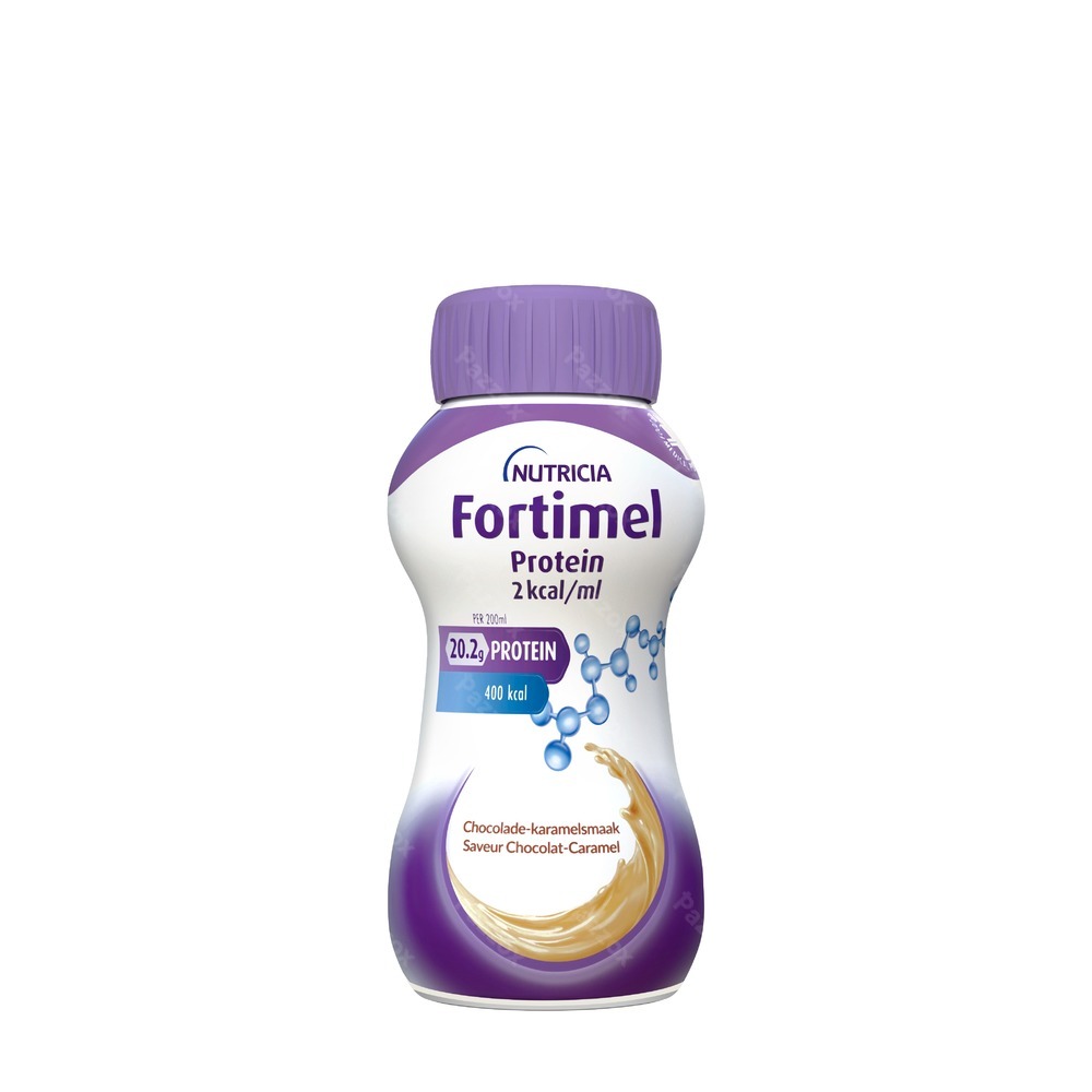 Fortimel Protein 2kcal Caramel&chocolat 4x200ml