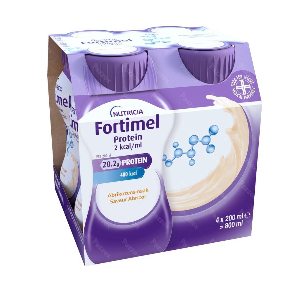 Fortimel Protein 2kcal Abricot 4x200ml