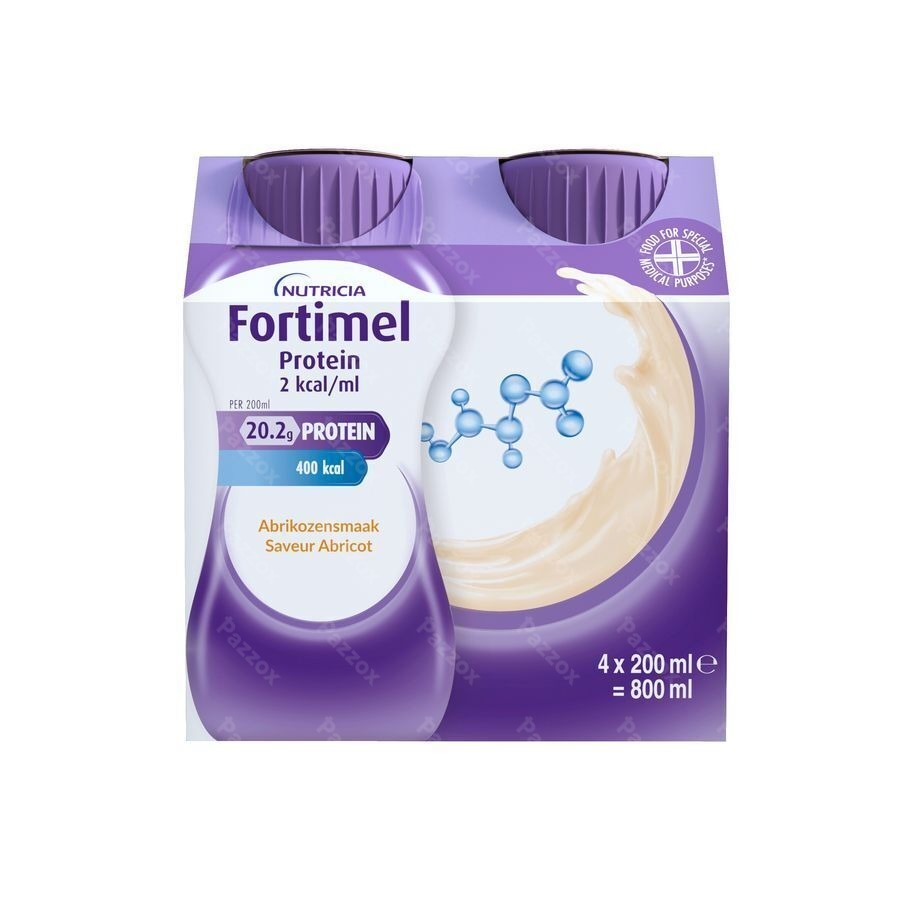 Fortimel Protein 2kcal Abricot 4x200ml