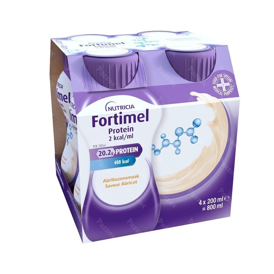 Fortimel Protein 2kcal Abricot 4x200ml