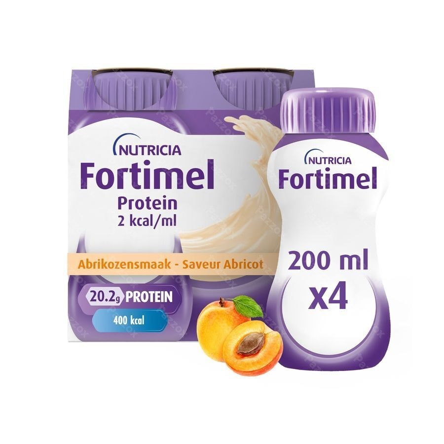 Fortimel Protein 2kcal Abricot 4x200ml