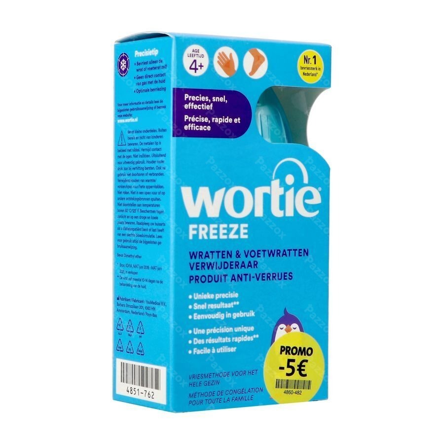 Wortie Freeze A/verrues 50ml -5€