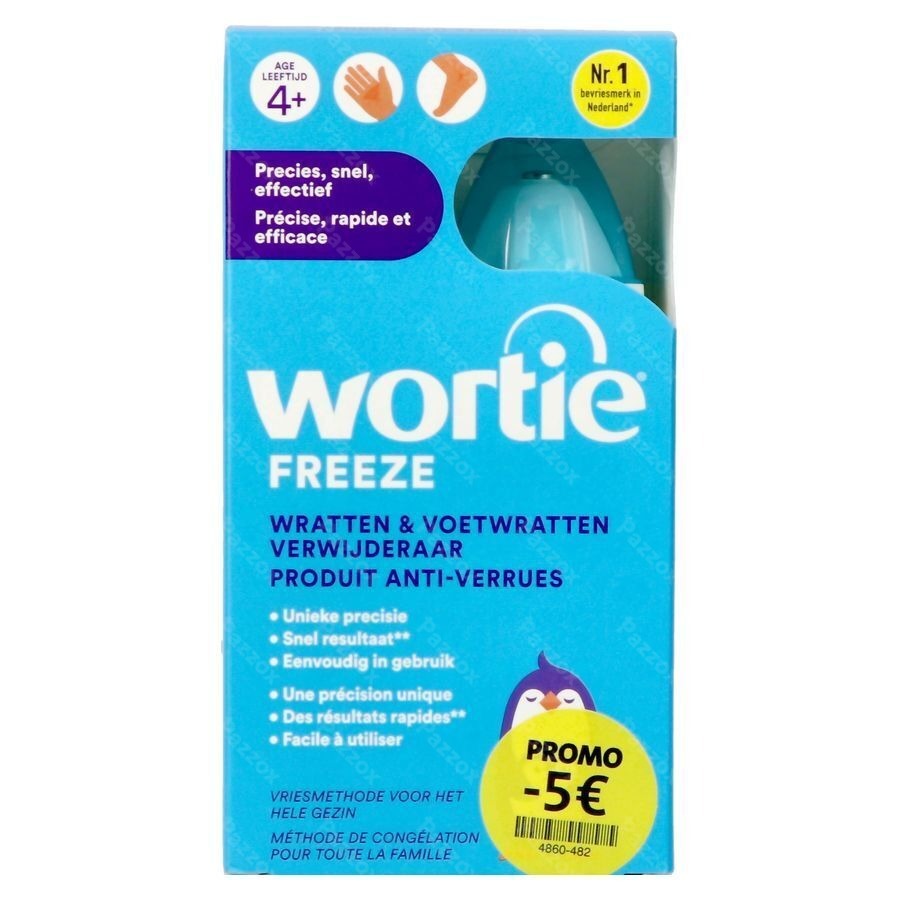 Wortie Freeze A/verrues 50ml -5€