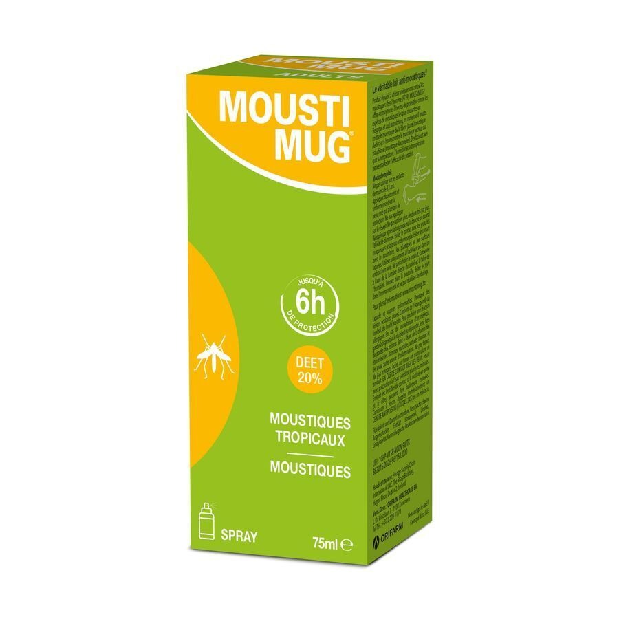 Moustimug 20% Deet Spray 75ml
