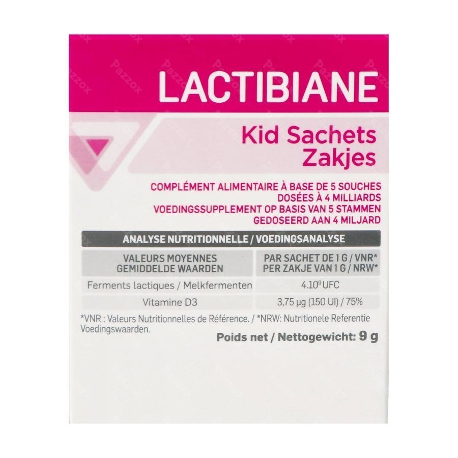 Lactibiane Kid Sach 10x1g Nf