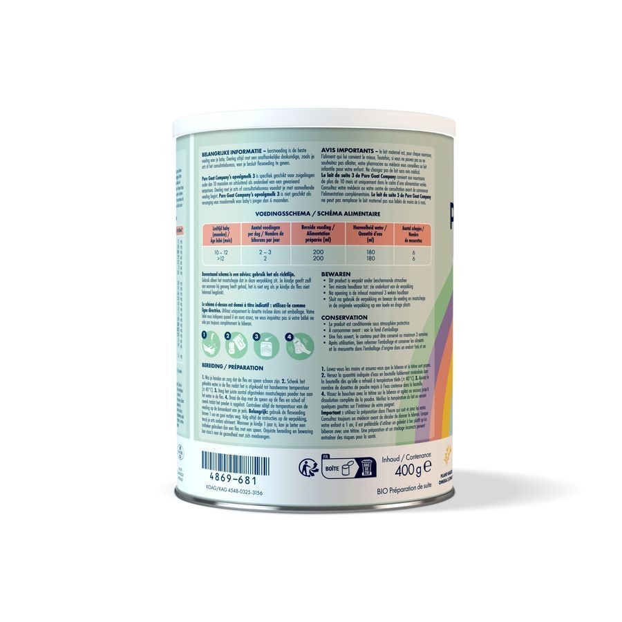 Pure Goat Lait Suite 3 Pdr 400g