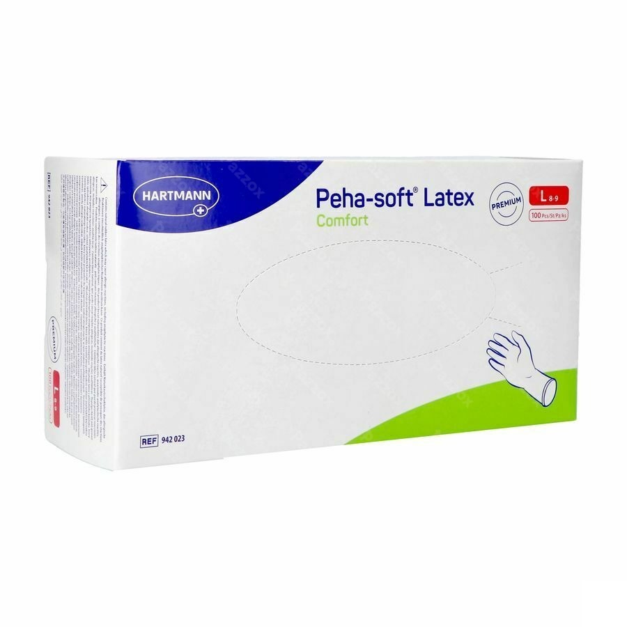 Peha Soft Gants Latex Comfort l 100 942023