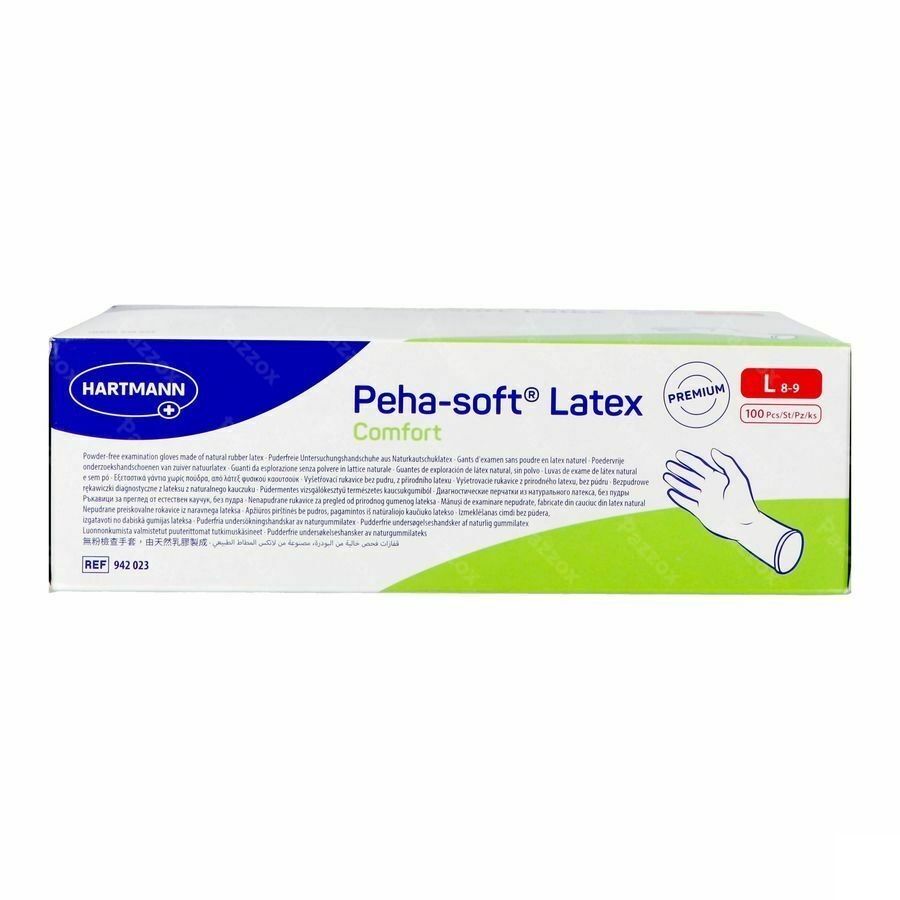 Peha Soft Gants Latex Comfort l 100 942023