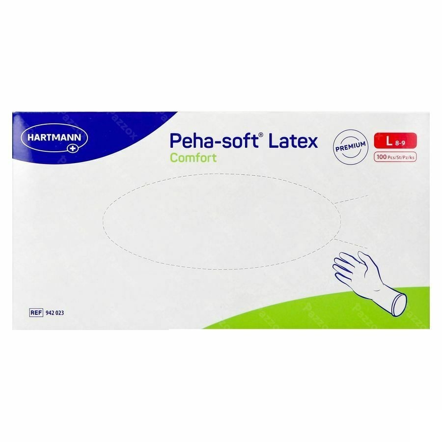 Peha Soft Gants Latex Comfort l 100 942023