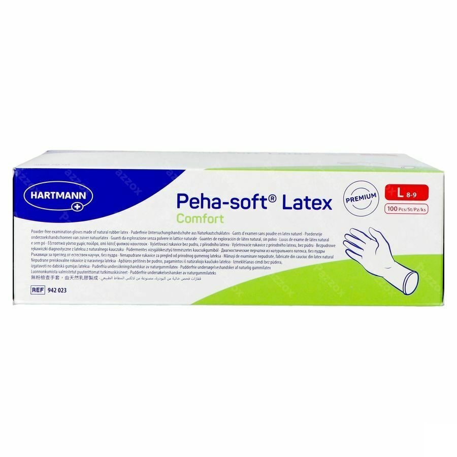 Peha Soft Gants Latex Comfort l 100 942023