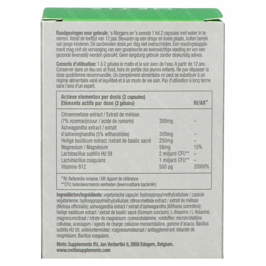 Metis Anti-Stress 03 Start 40 Capsules