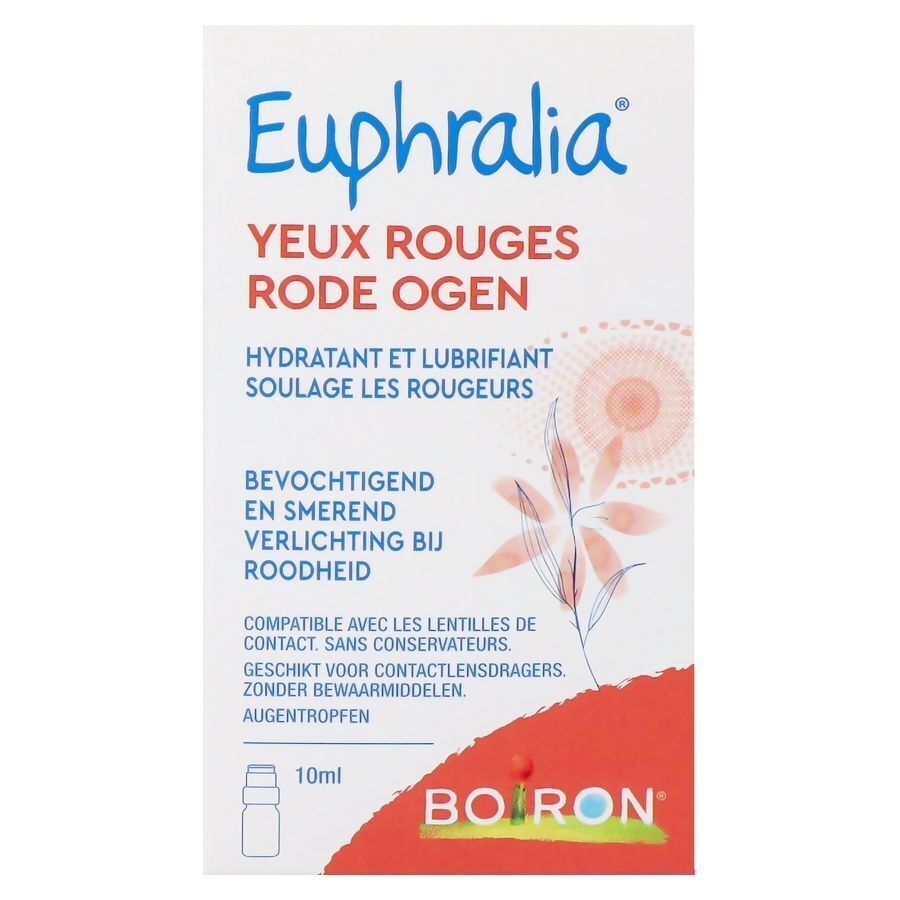 Boiron Euphralia Yeux Rouges 10ml