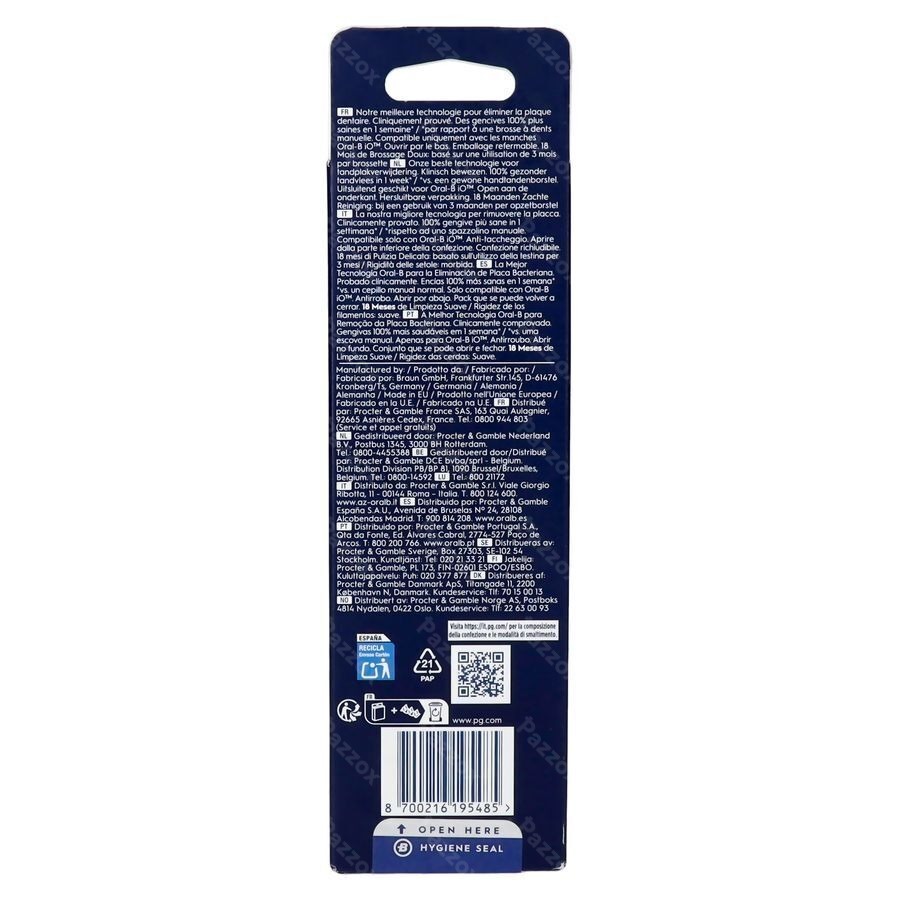 Oral-B Io Gentle Care XXL Pack Refills 6