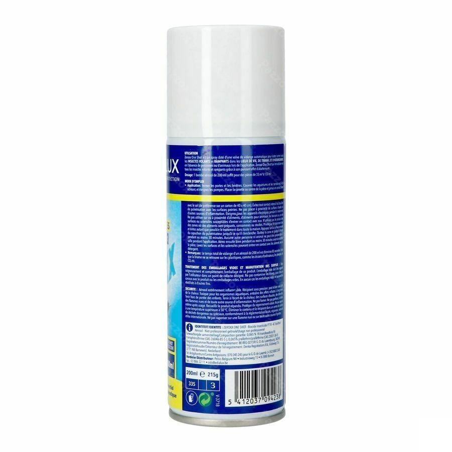 Zeroxx One Shot Spray 200ml