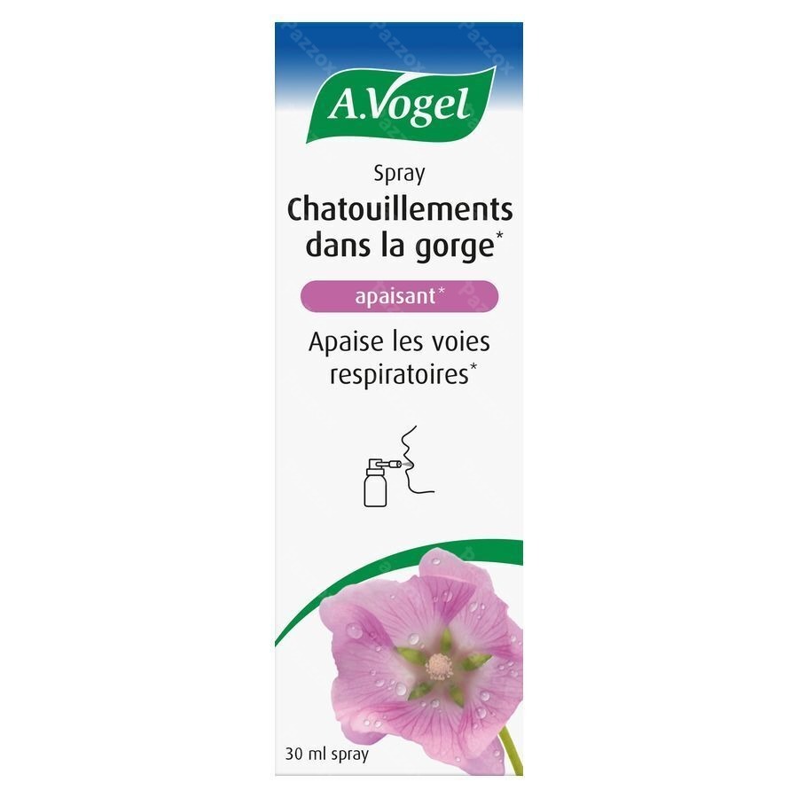 A.vogel Spray Chatouillement Dans La Gorge 30ml
