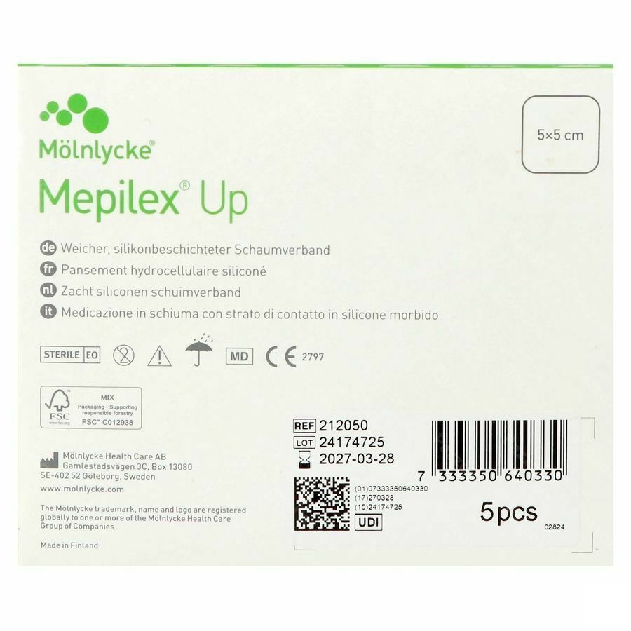 Mepilex Up 5x5cm 5 212050