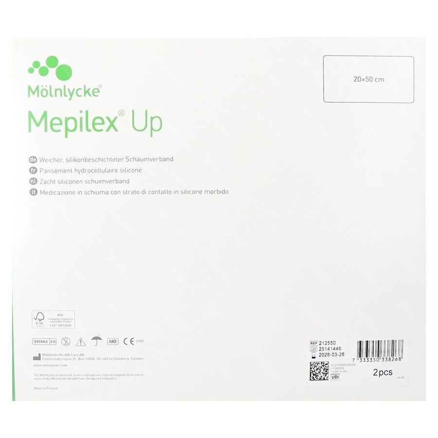 Mepilex Up 20x50cm 2 212550