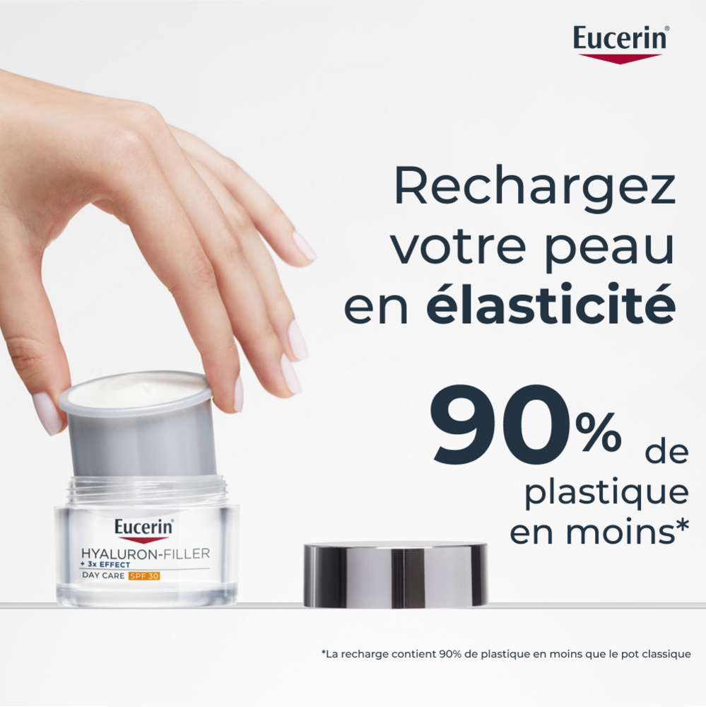 Eucerin Hyaluron-filler.3x effect Crème du jour spf30 Rech.50ml