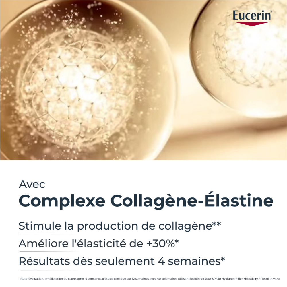 Eucerin Hyaluron-Filler+Elasicity Crème du jour Rose Spf30 recharge 50ml