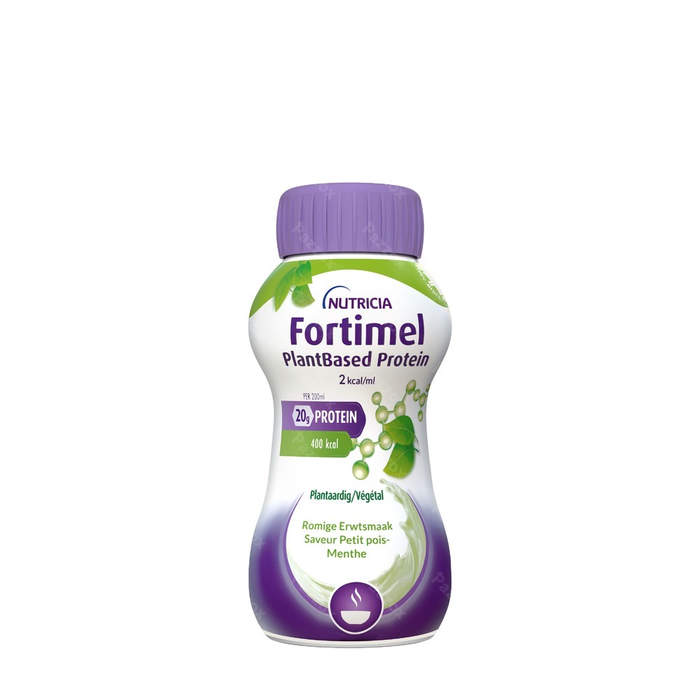 Fortimel Plantbased Protein Pois Menthe 4x200ml