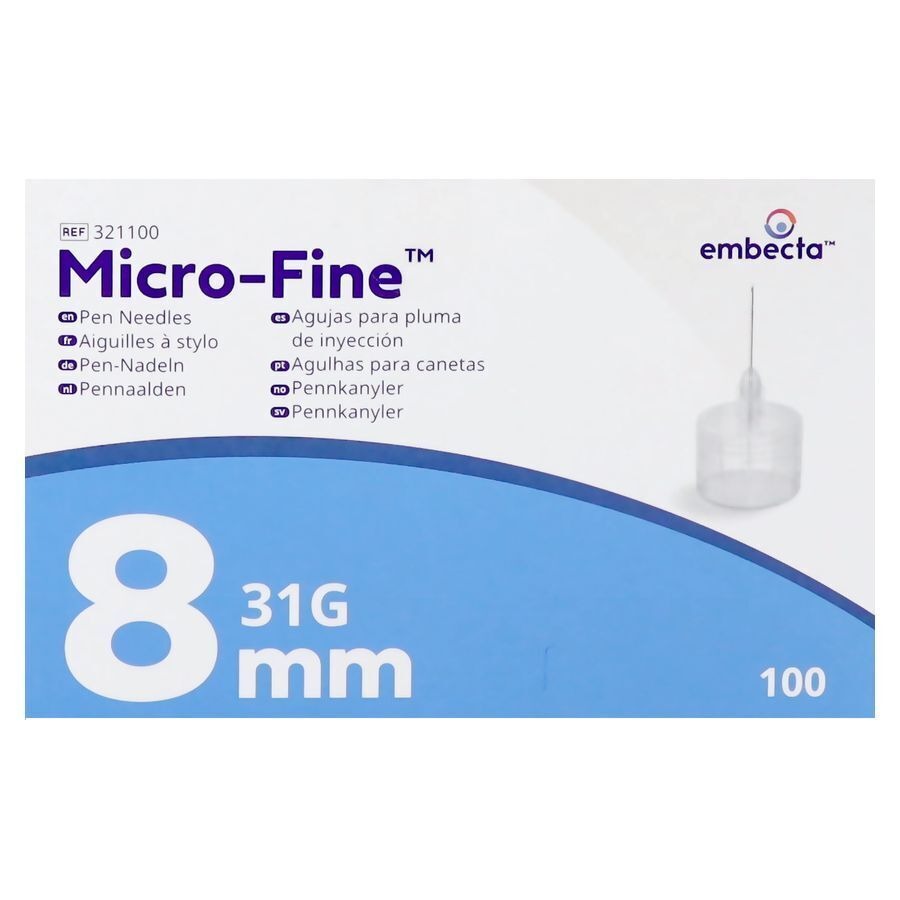 Microfine Aiguille Stylo 8mm 31g 100