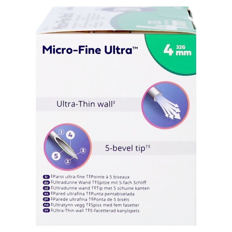 Microfine Ultra Aiguille Stylo 4mm 32g 100