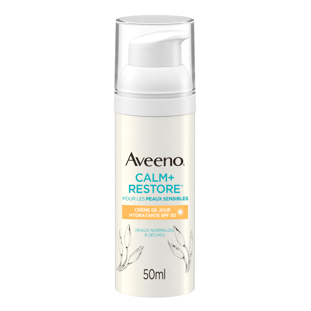 Aveeno Calm+Restore Lotion Hydratante Spf50 50ml