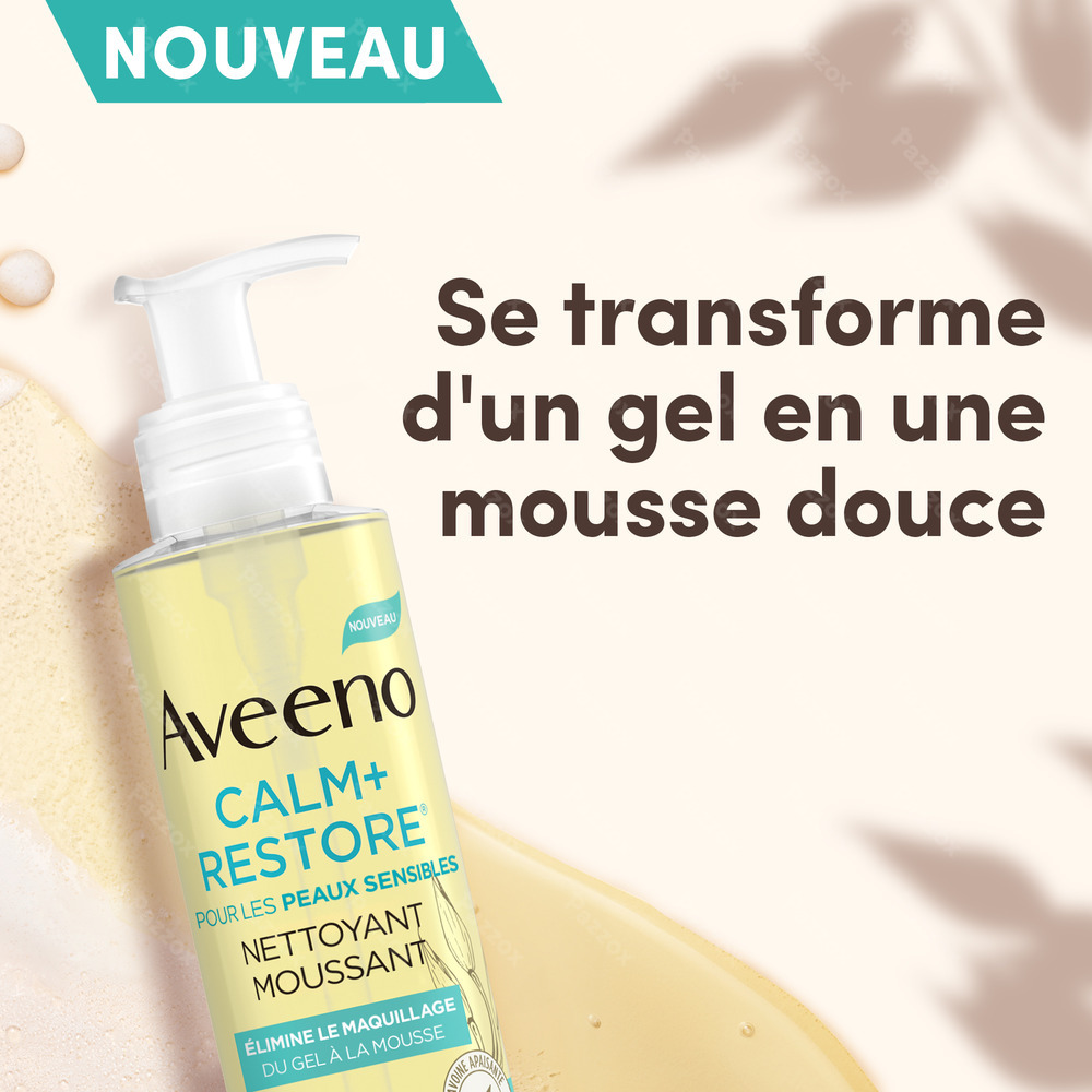 Aveeno Calm+Restore Foaming Cleanser 200ml