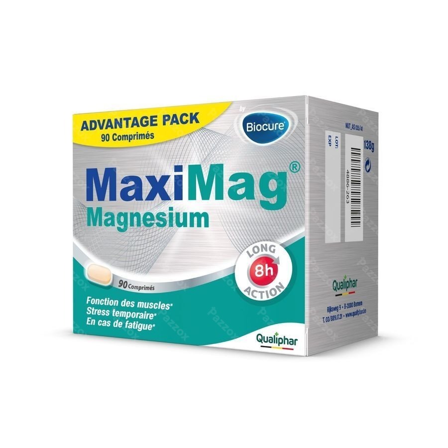 MaxiMag Magnesium 90 Comprimés