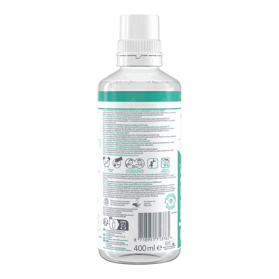 Elmex Gentle Care Bain Bouche 400ml