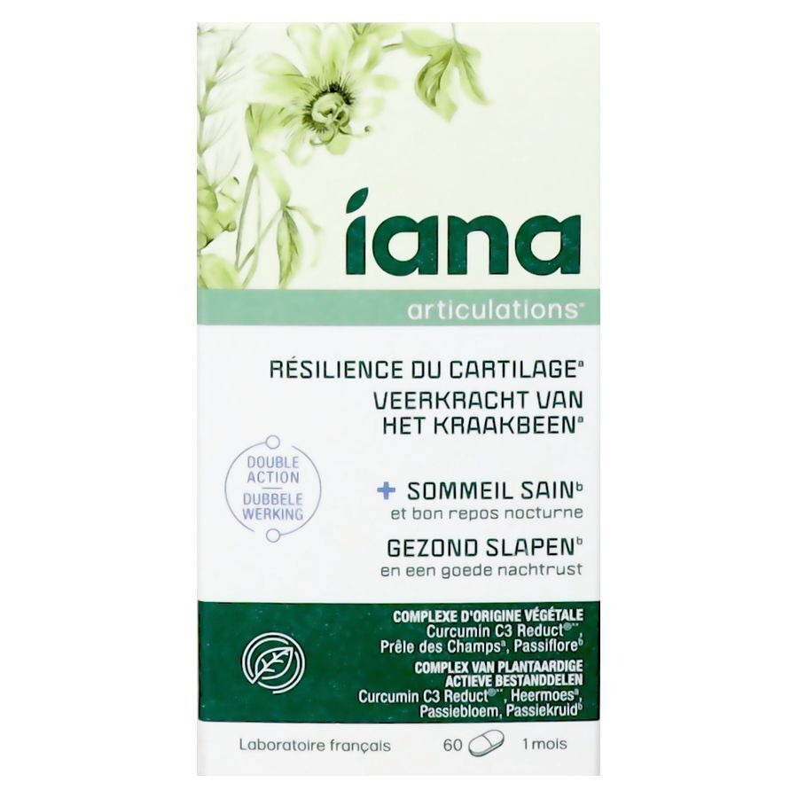 Iana Resilience Cartilage & Sommeil Sain 60 Comprimés