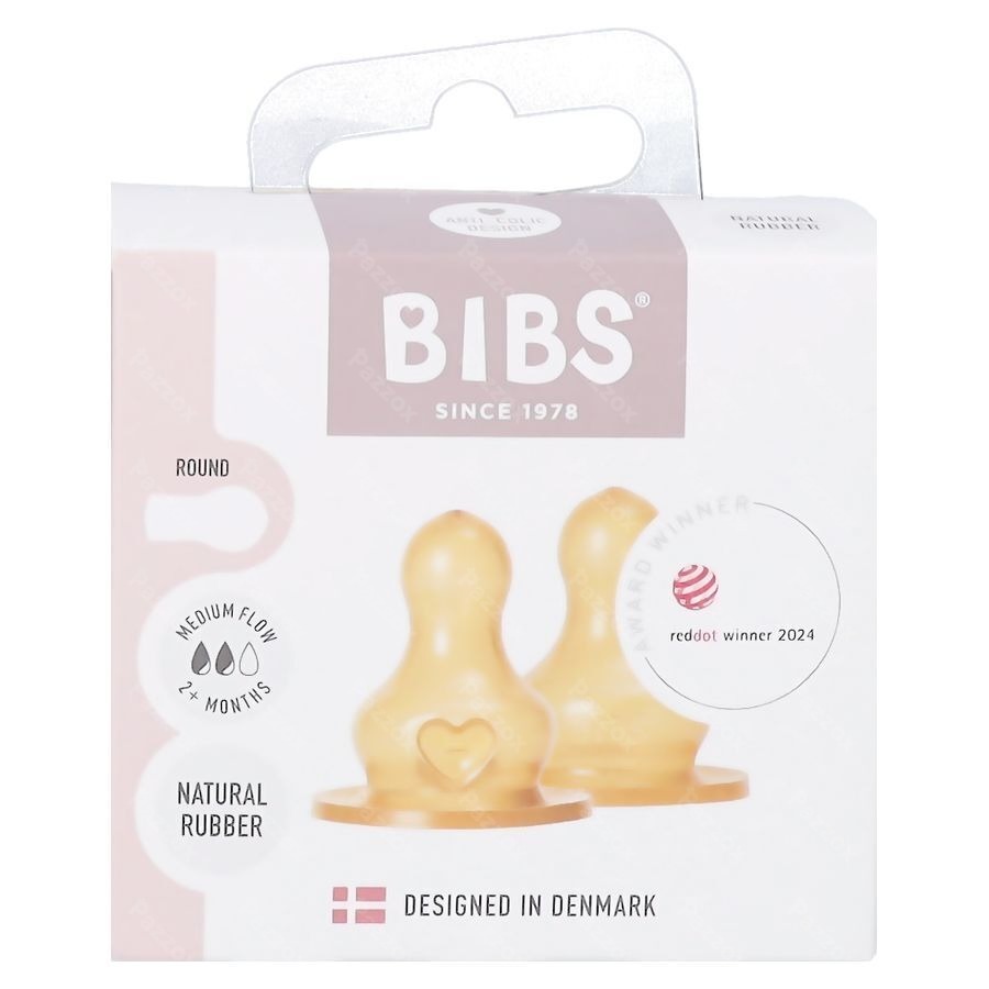 Bibs Biberon Tetines Latex Duopack M