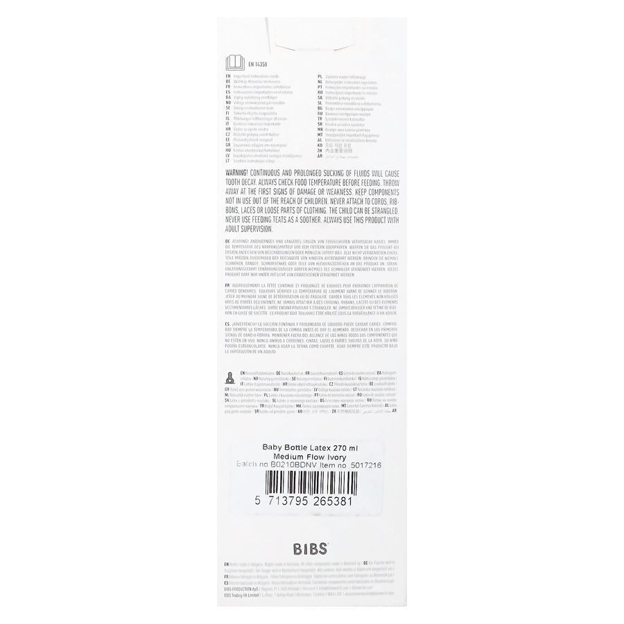 Bibs Biberon Set Complet Ivory 270ml