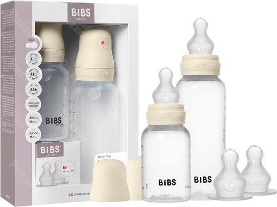 Bibs Biberon Grow&flow Combipack Ivory