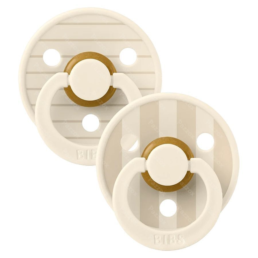 Bibs 2 Sucette Studio Duo Pin Vanilla