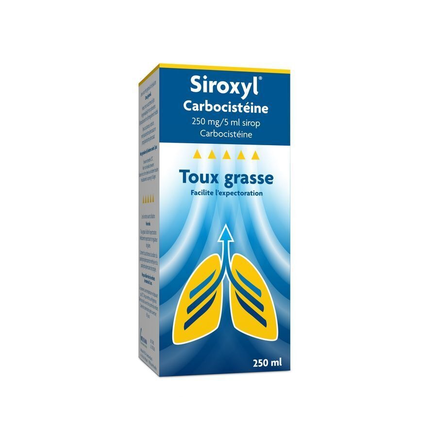 Siroxyl Carbocisteine 250mg/5ml Sirop 250ml